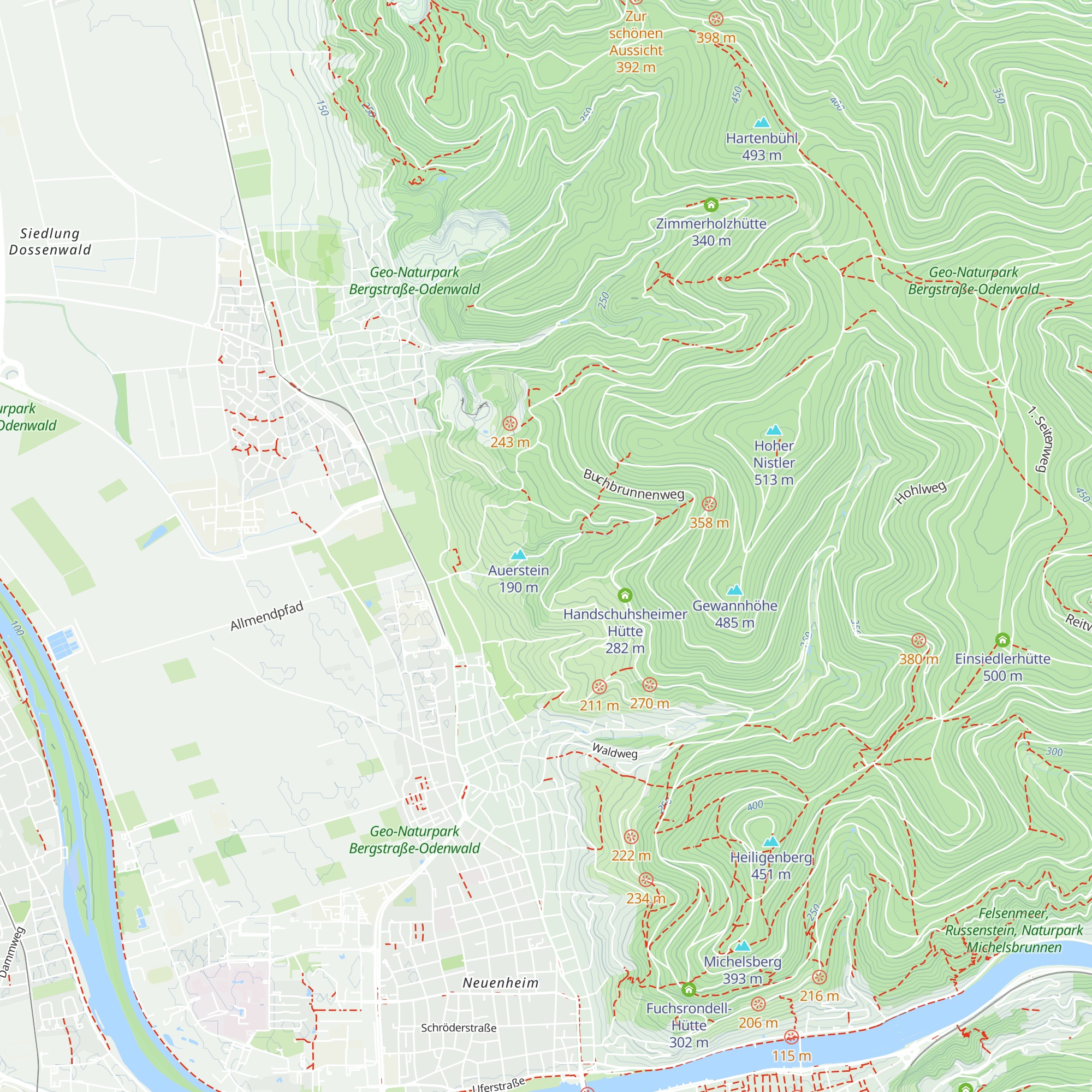 Hellenbach-Grillhütte map