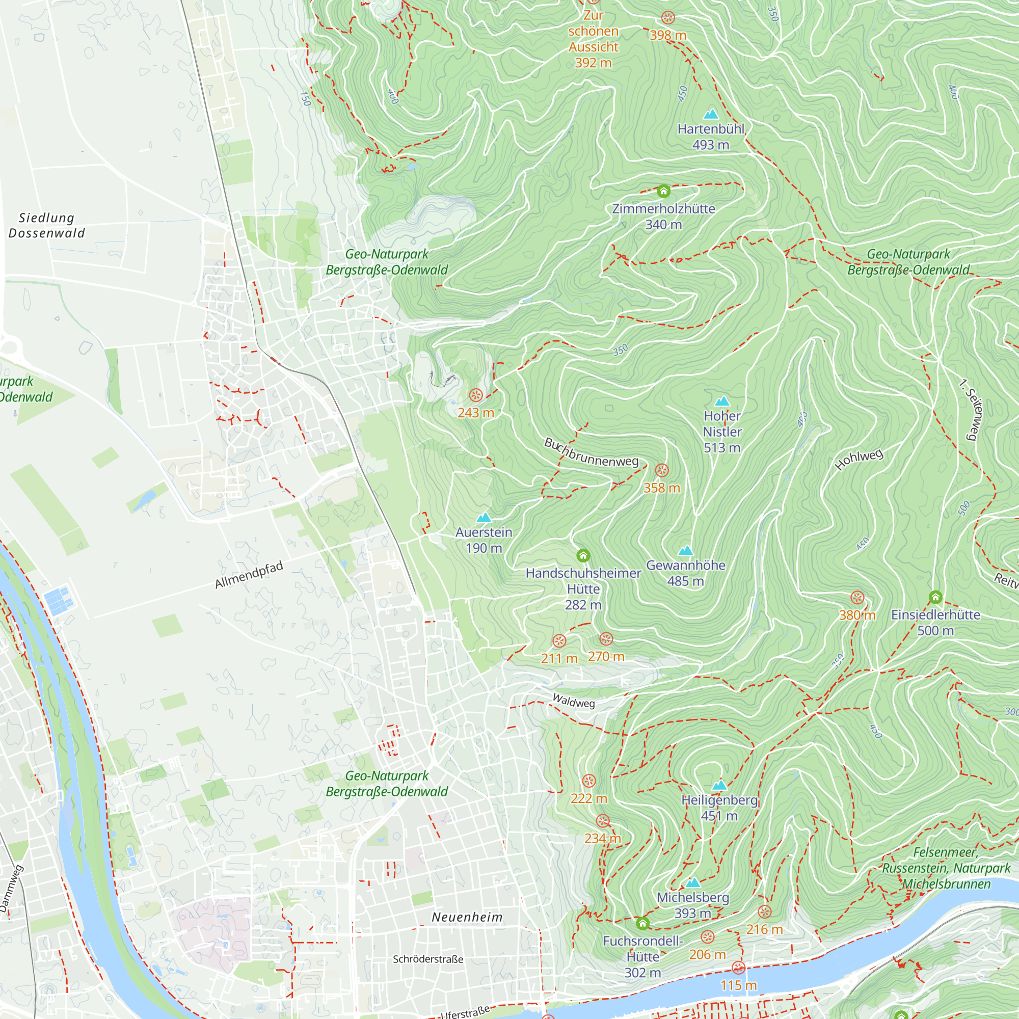 Hellenbach-Grillhütte map