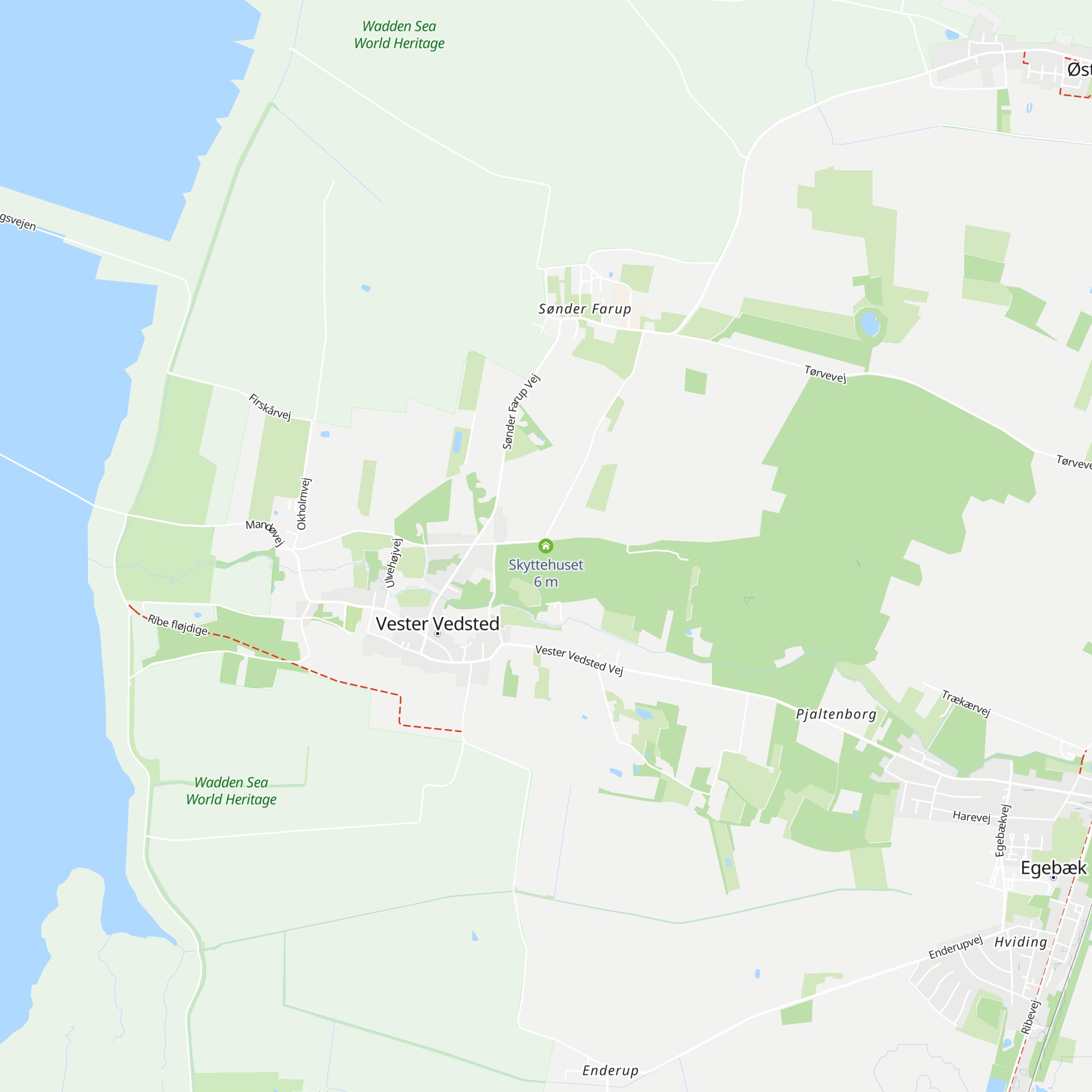 Skyttehuset map