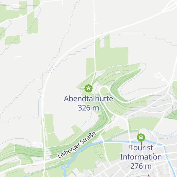 Map of Abendtalhütte