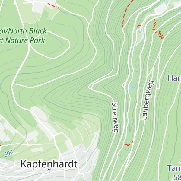 Map of Jägerhütte