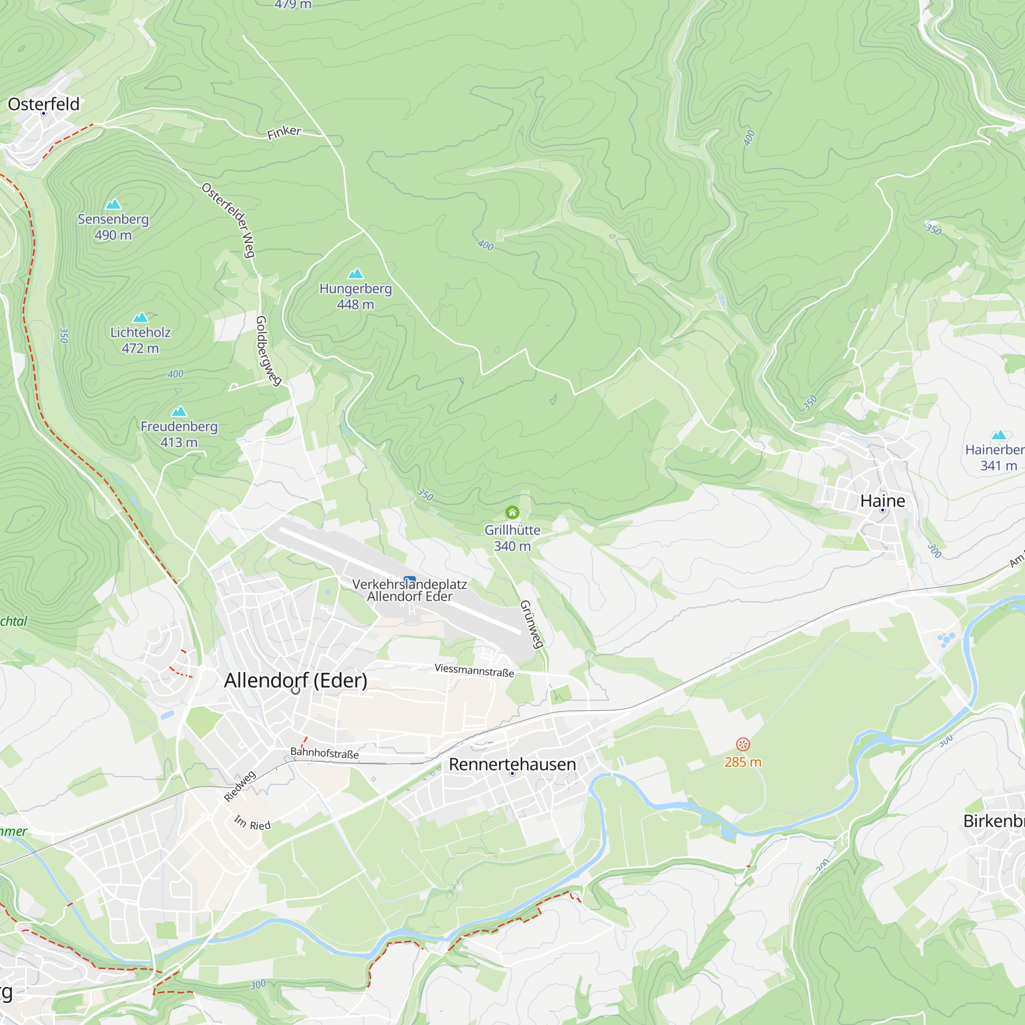 Grillhütte map