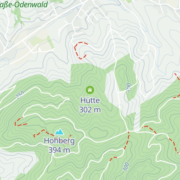 Map of Hütte
