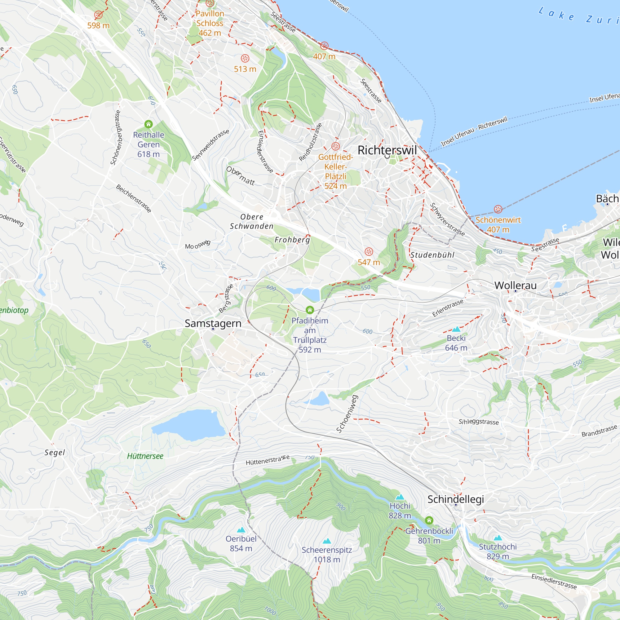 Pfadiheim am Trüllplatz map
