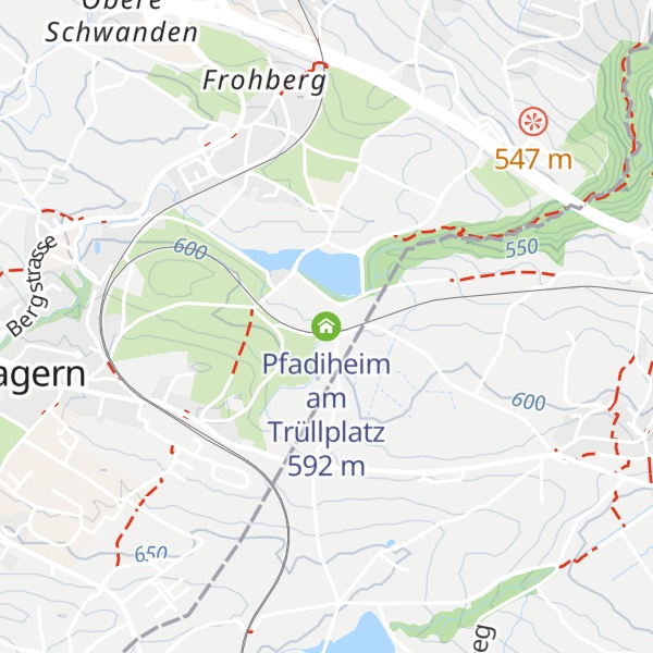 Map of Pfadiheim am Trüllplatz