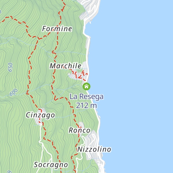 Map of La Resega