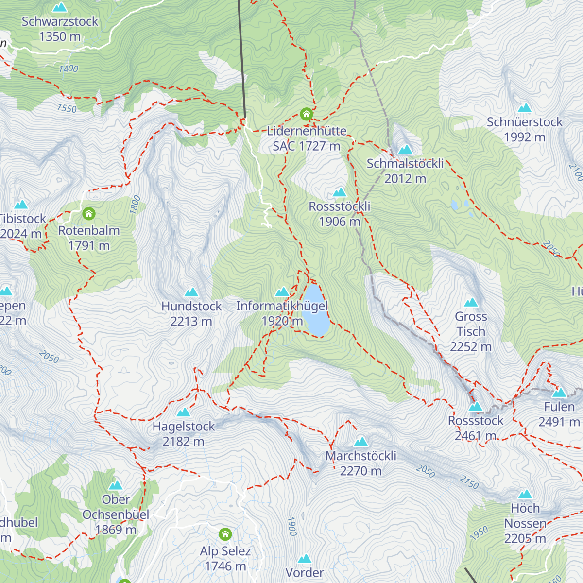 Alp Spilau map