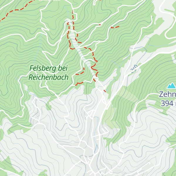 Map of Felsberghütte