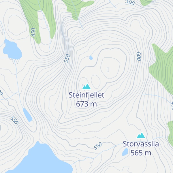 Map of Steinfjellet