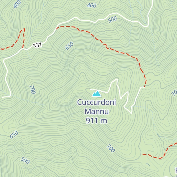 Map of Rifugio Muntoni