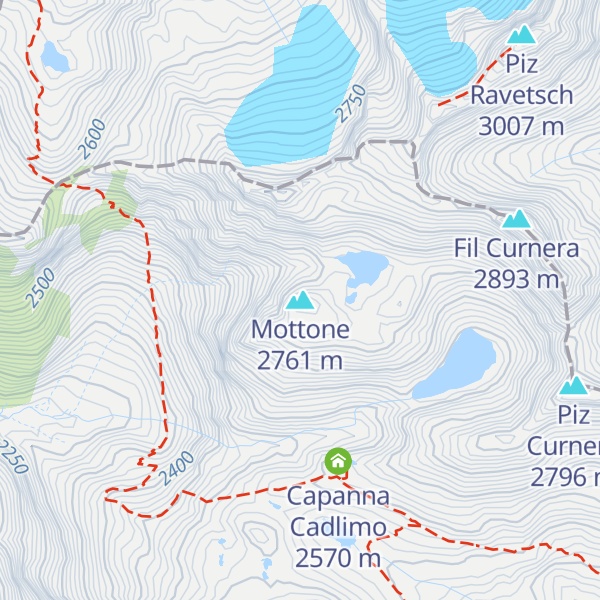 Map of Mottone