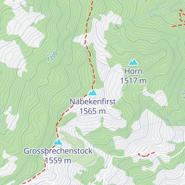 Map of Näbekenfirst