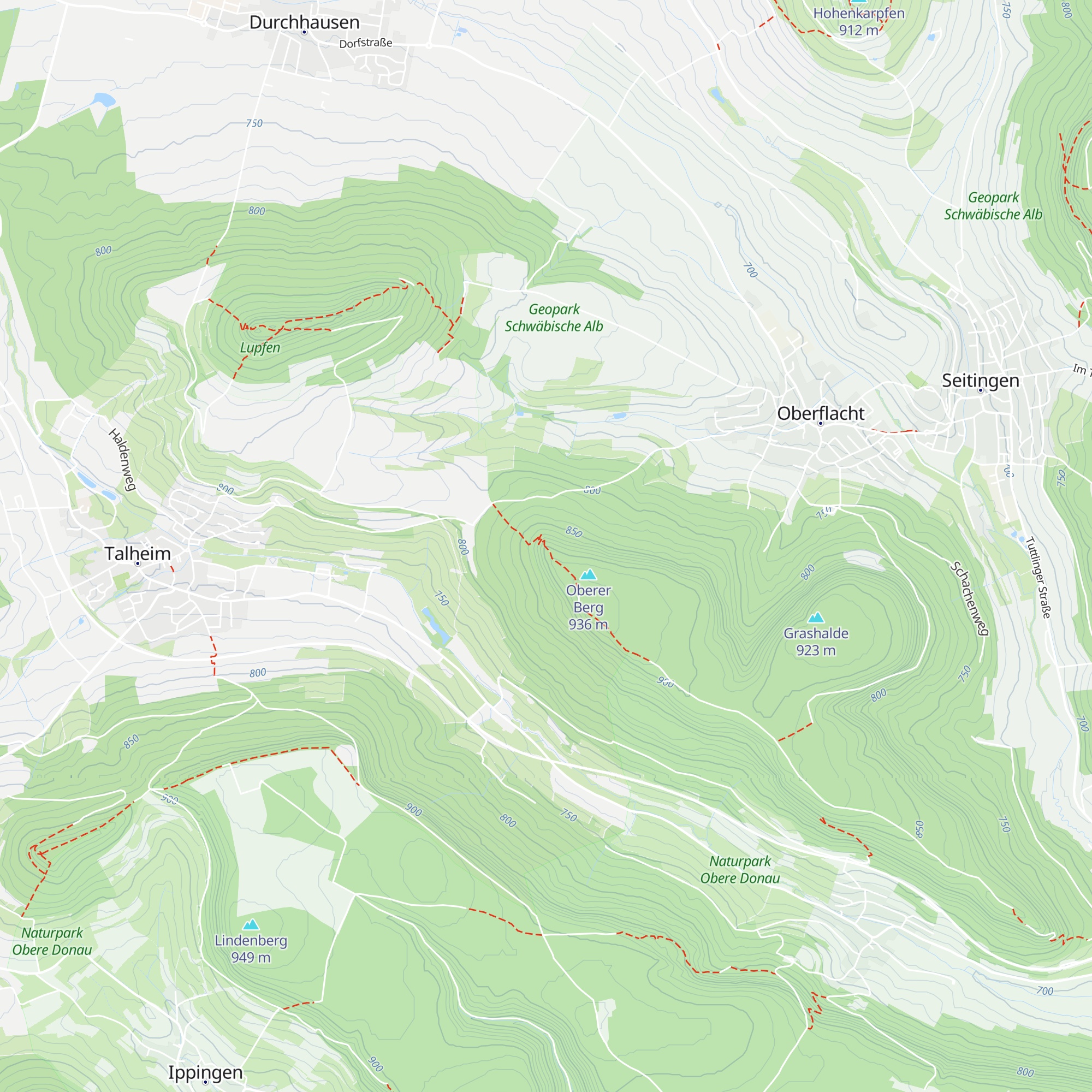 Bluthaldenhütte map