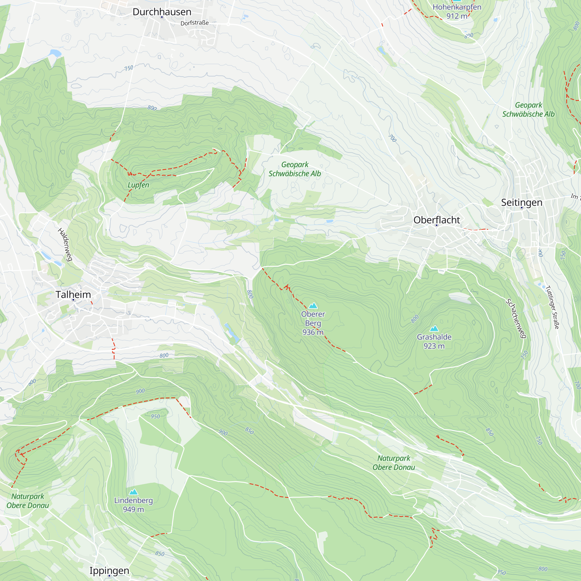 Bluthaldenhütte map