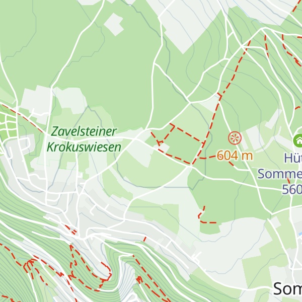 Map of Wanderheim Zavelstein