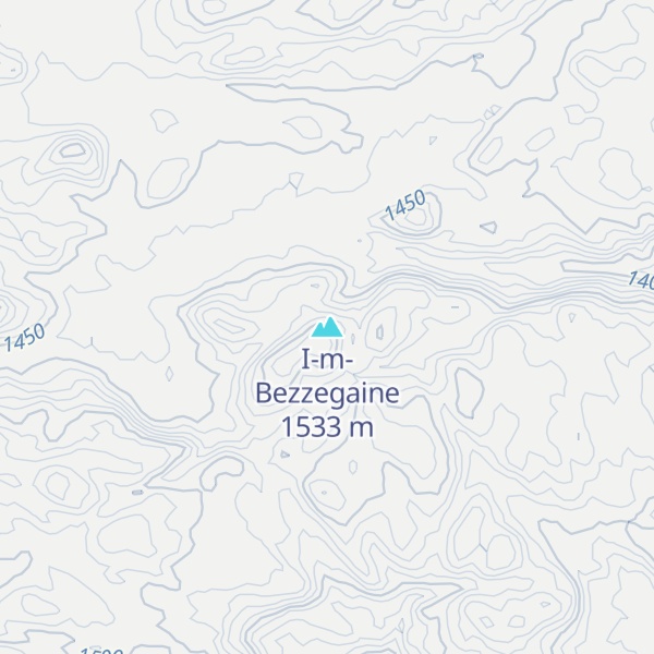Map of I-m-Bezzegaine