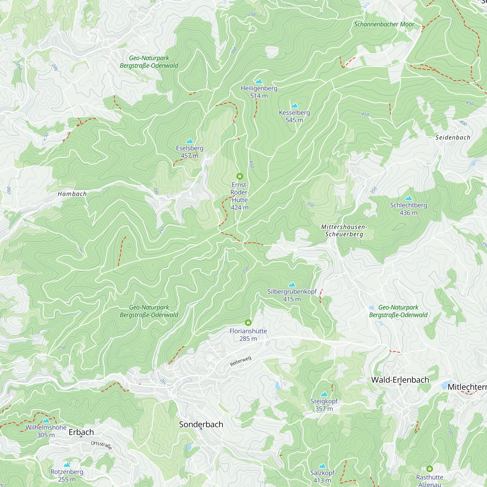 Jägerrasthütte map