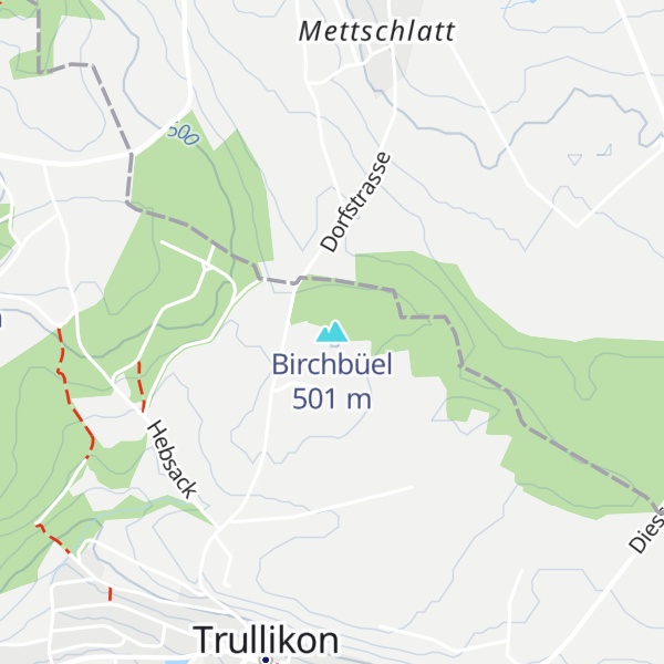 Map of Birchbüel