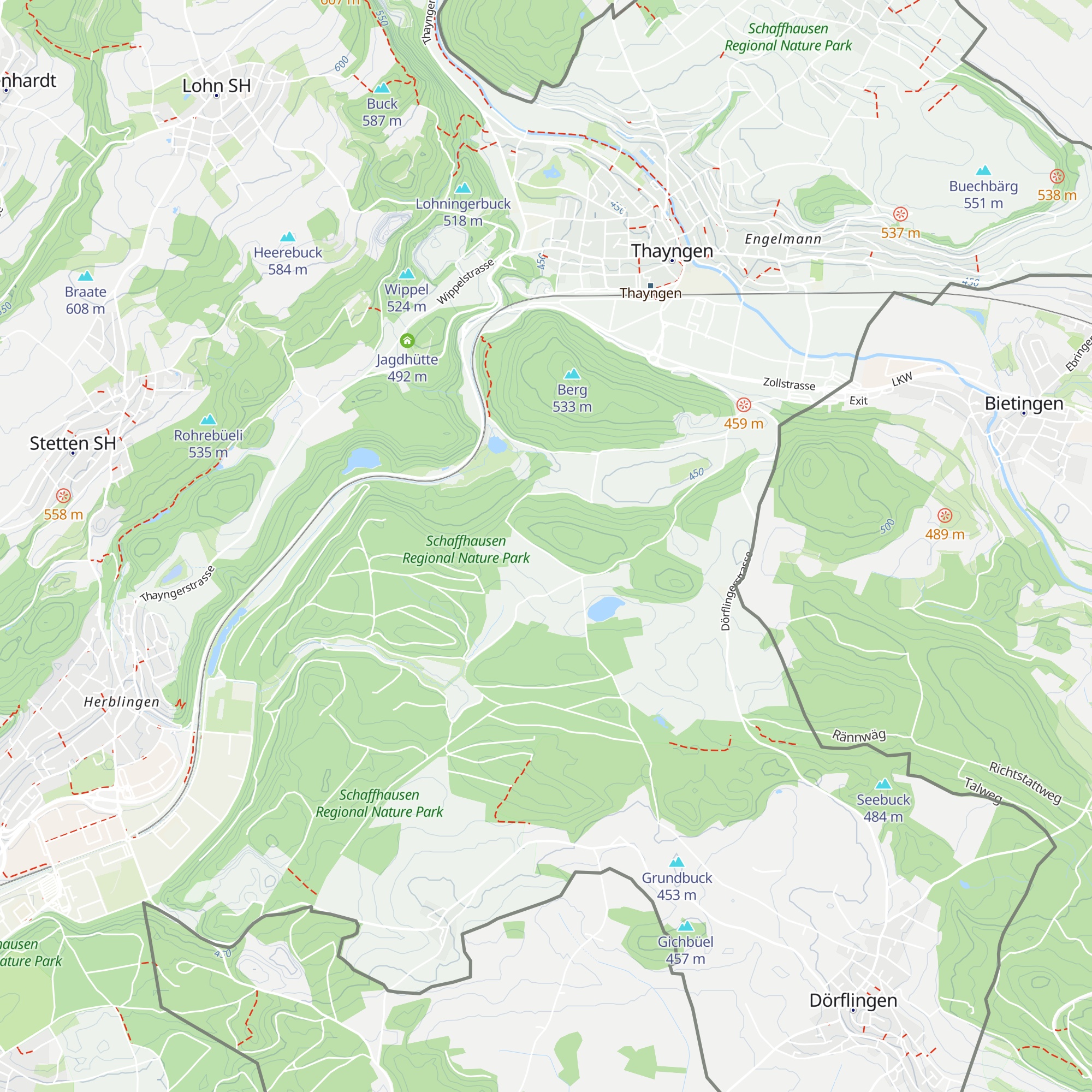 Jagdhütte map