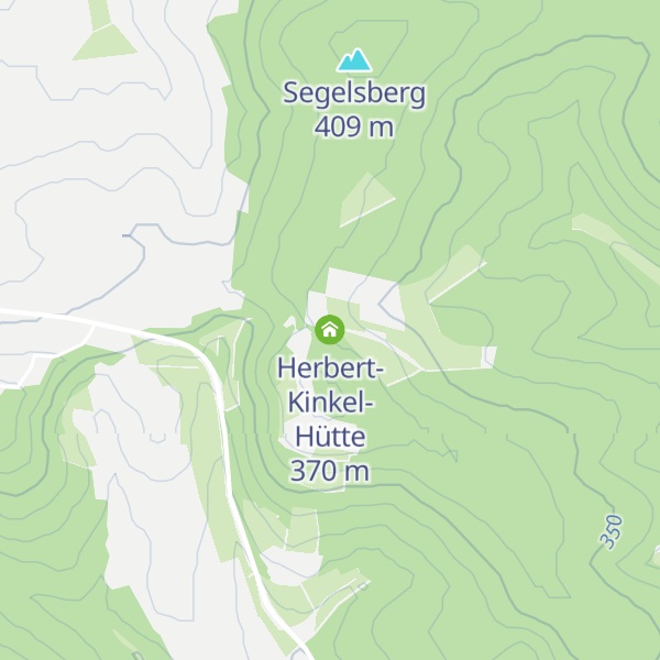 Map of Herbert-Kinkel-Hütte