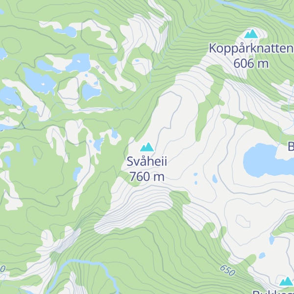 Map of Svåheii