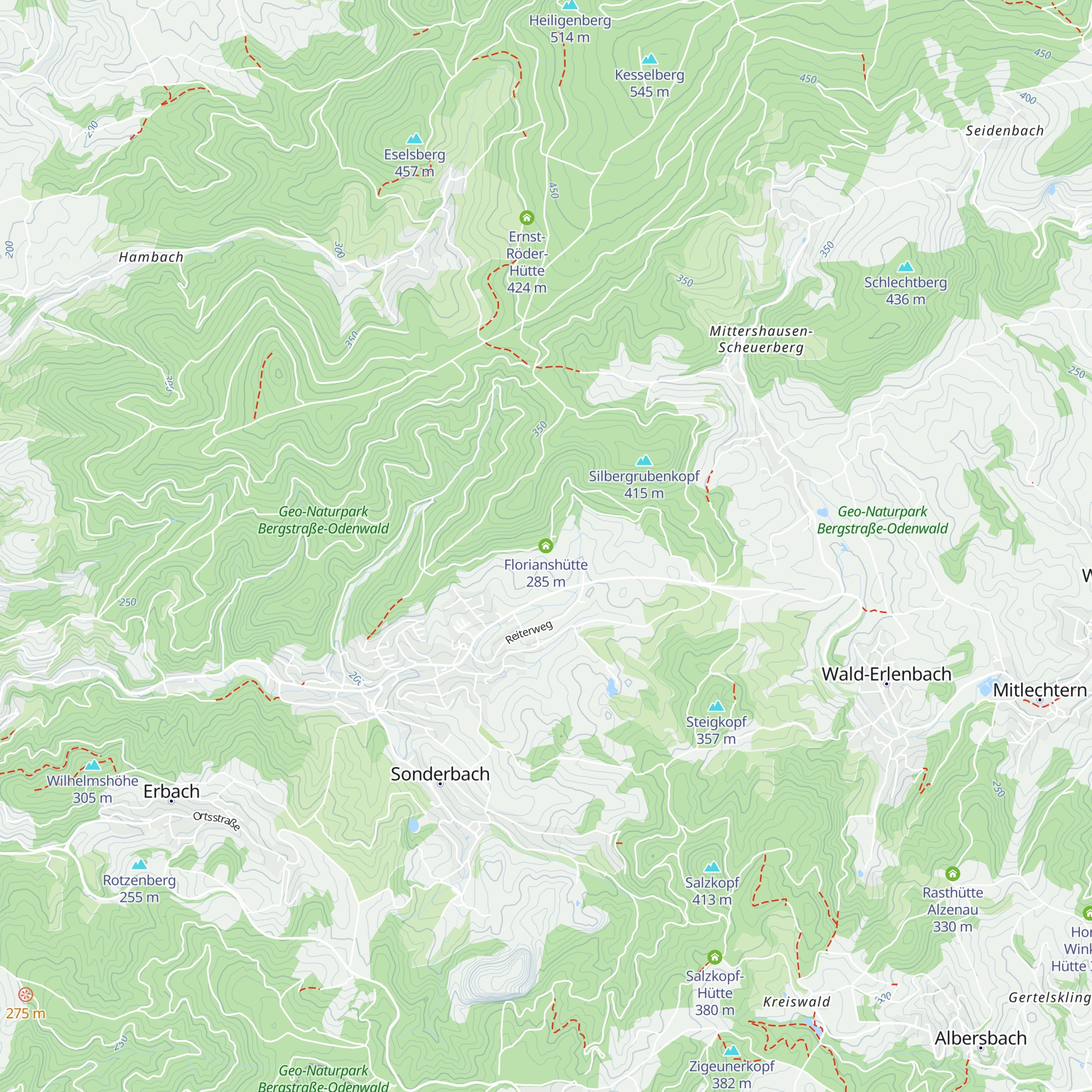 Florianshütte map