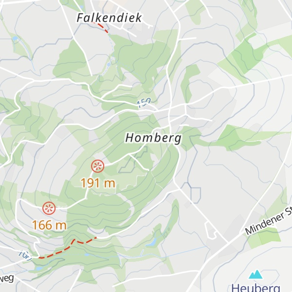 Map of Homberg