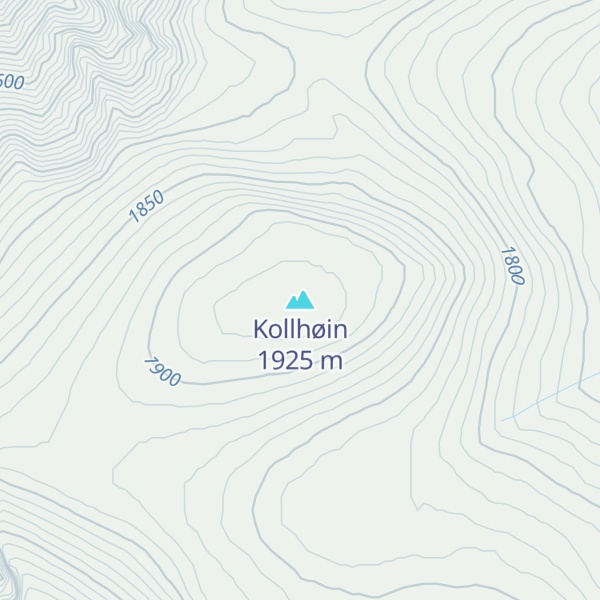 Map of Kollhøin