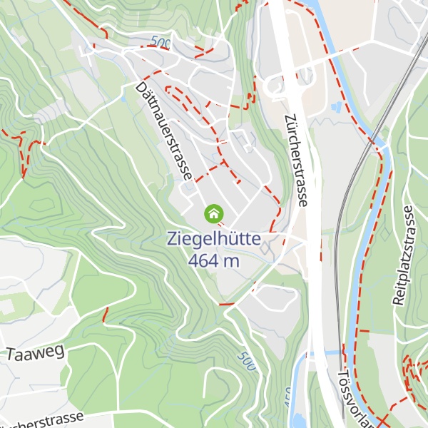 Map of Ziegelhütte