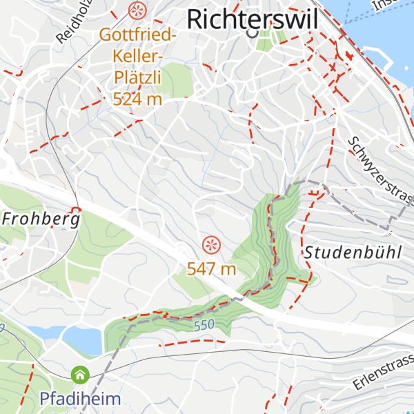Map of Sennhütte