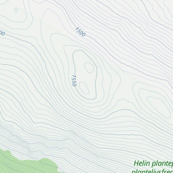 Map of Tangefjellet