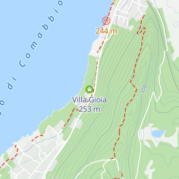 Map of Villa Gioia