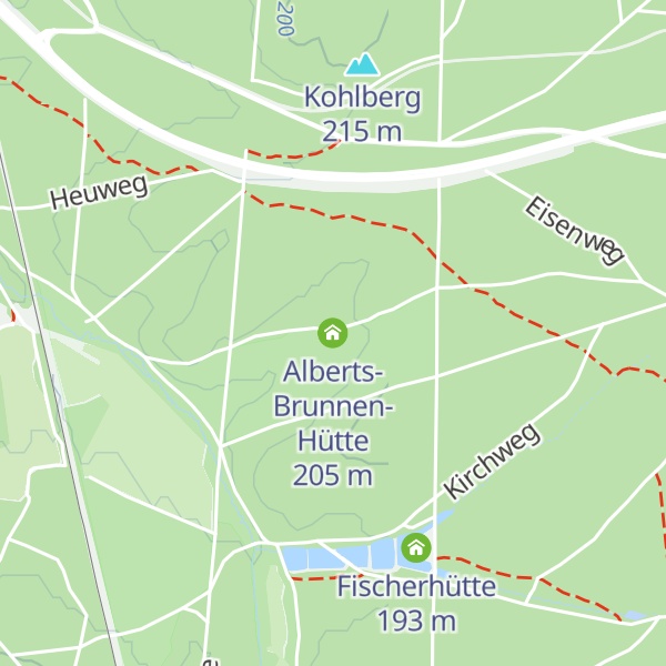 Map of Alberts-Brunnen-Hütte