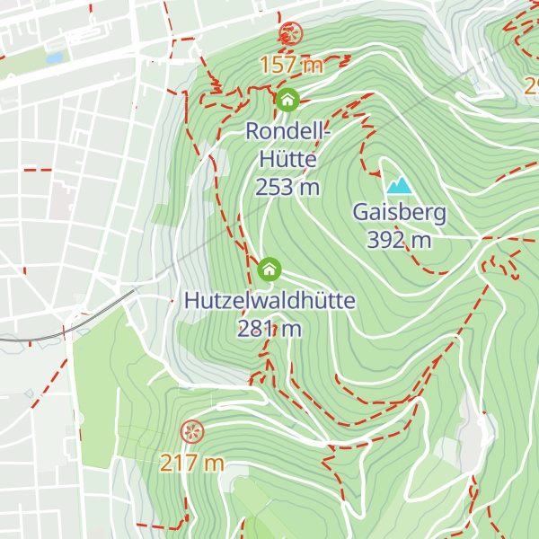 Map of Hutzelwaldhütte