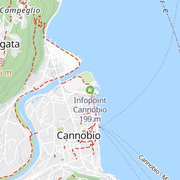 Map of Infopoint Cannobio