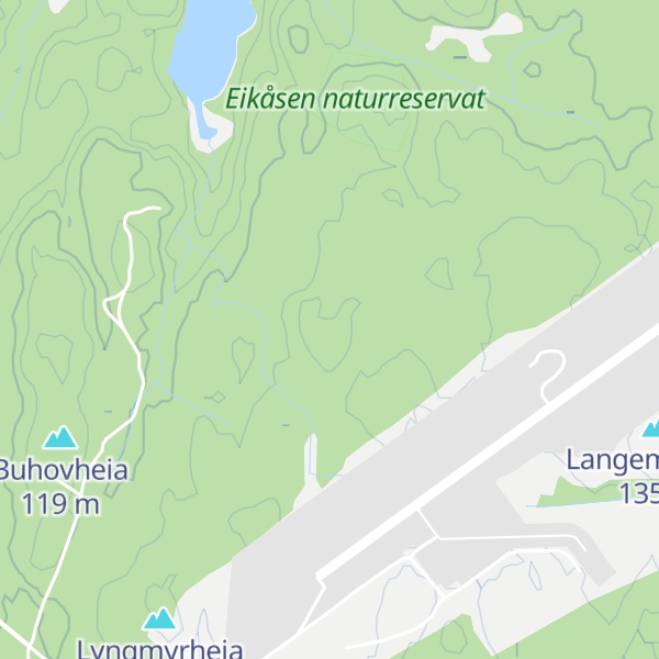 Map of Bjønnhei