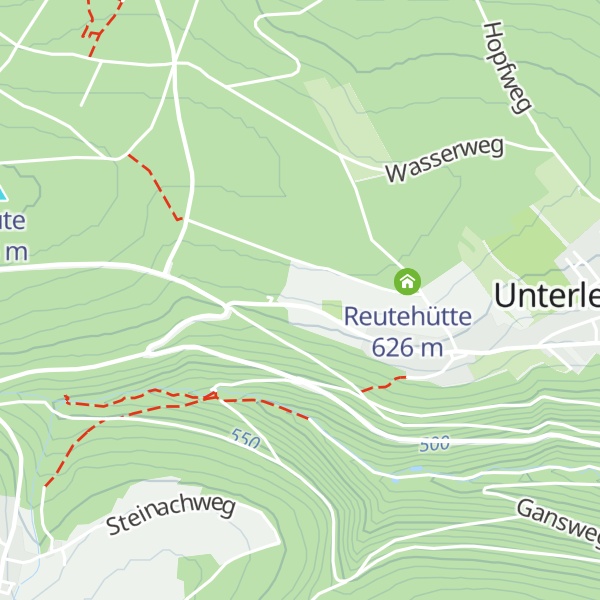Map of Hopfhütte