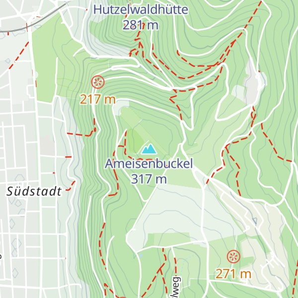 Map of Ameisenbuckel