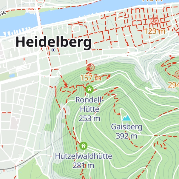 Map of Rondell-Hütte