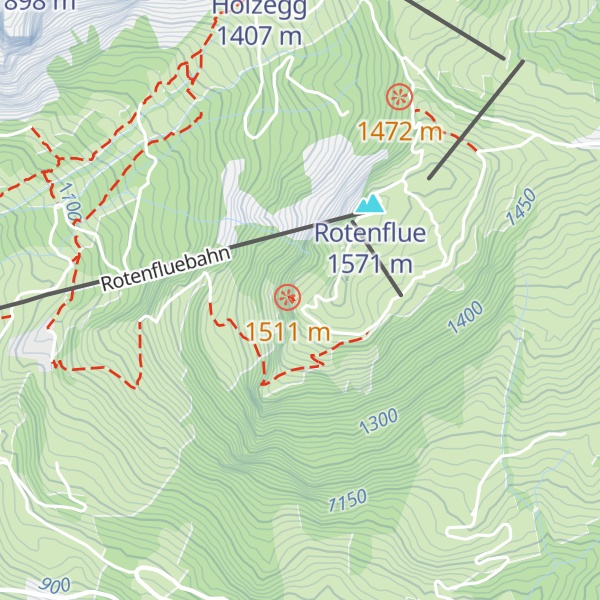 Map of Berggasthaus Rotenfluh