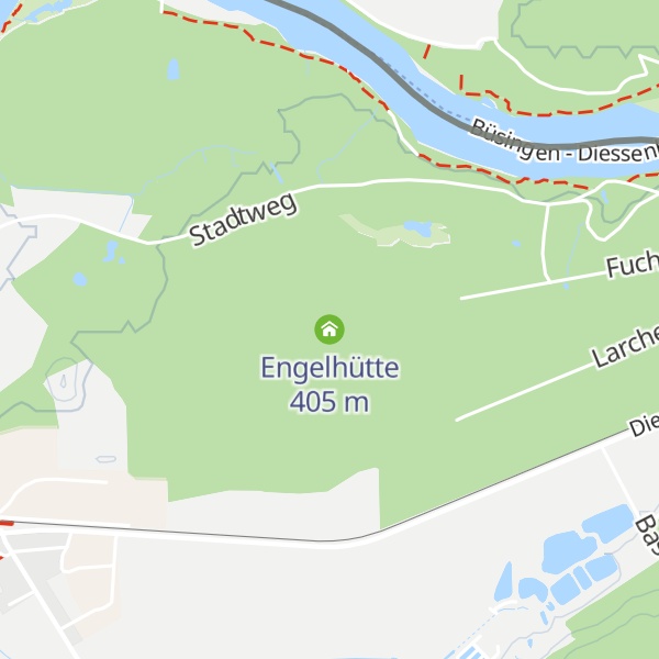 Map of Engelhütte
