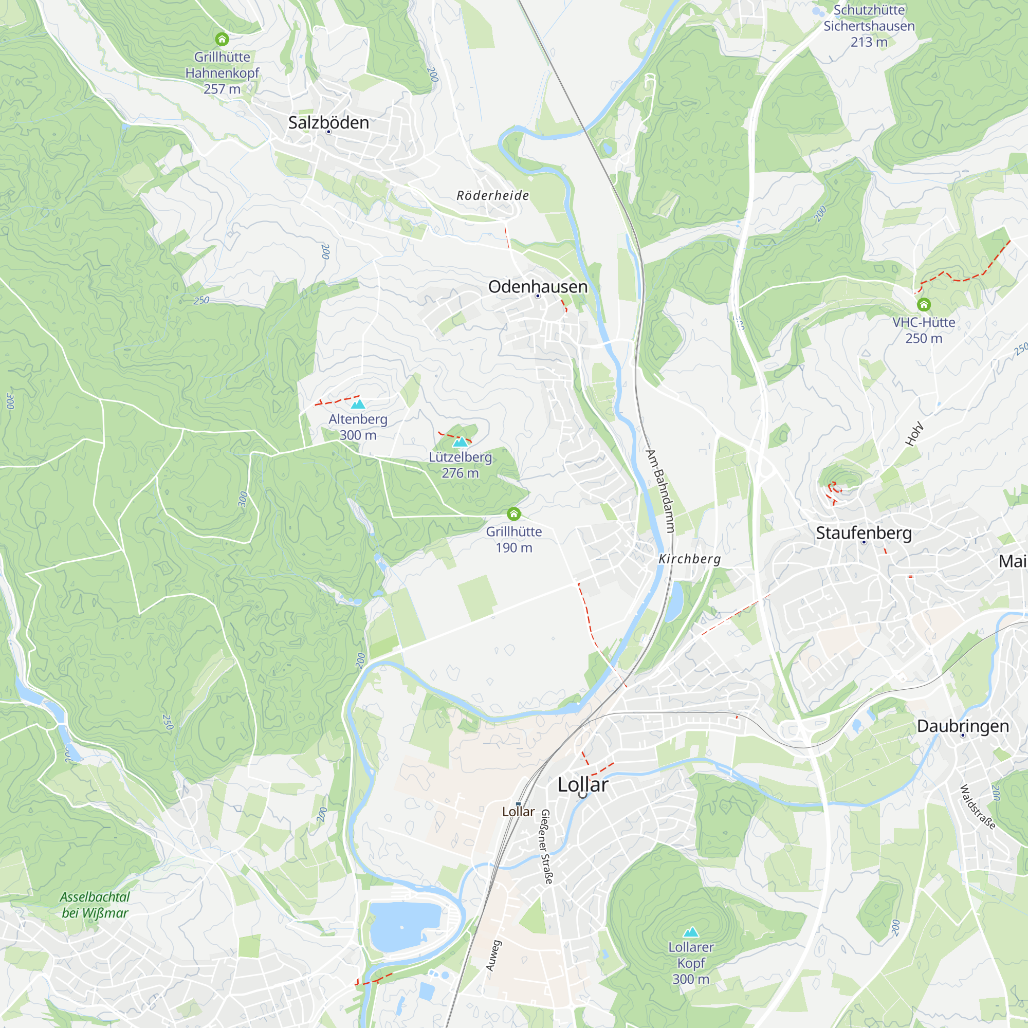 Grillhütte map