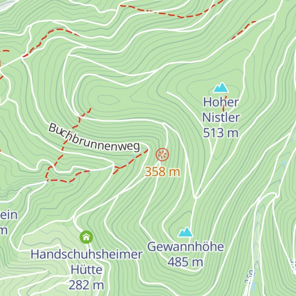 Map of Hellenbach-Hütte