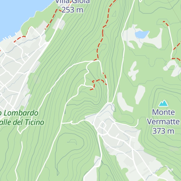 Map of Monte San Giacomo