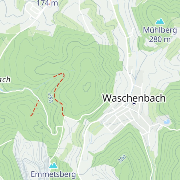Map of Kirschberg
