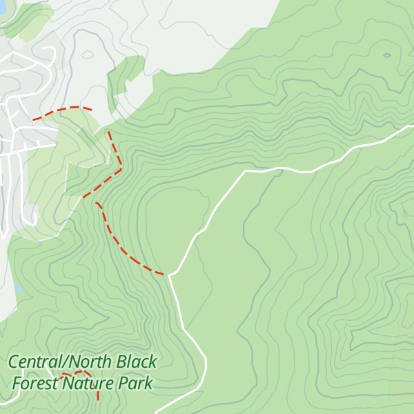 Map of Dickeberg Hütte