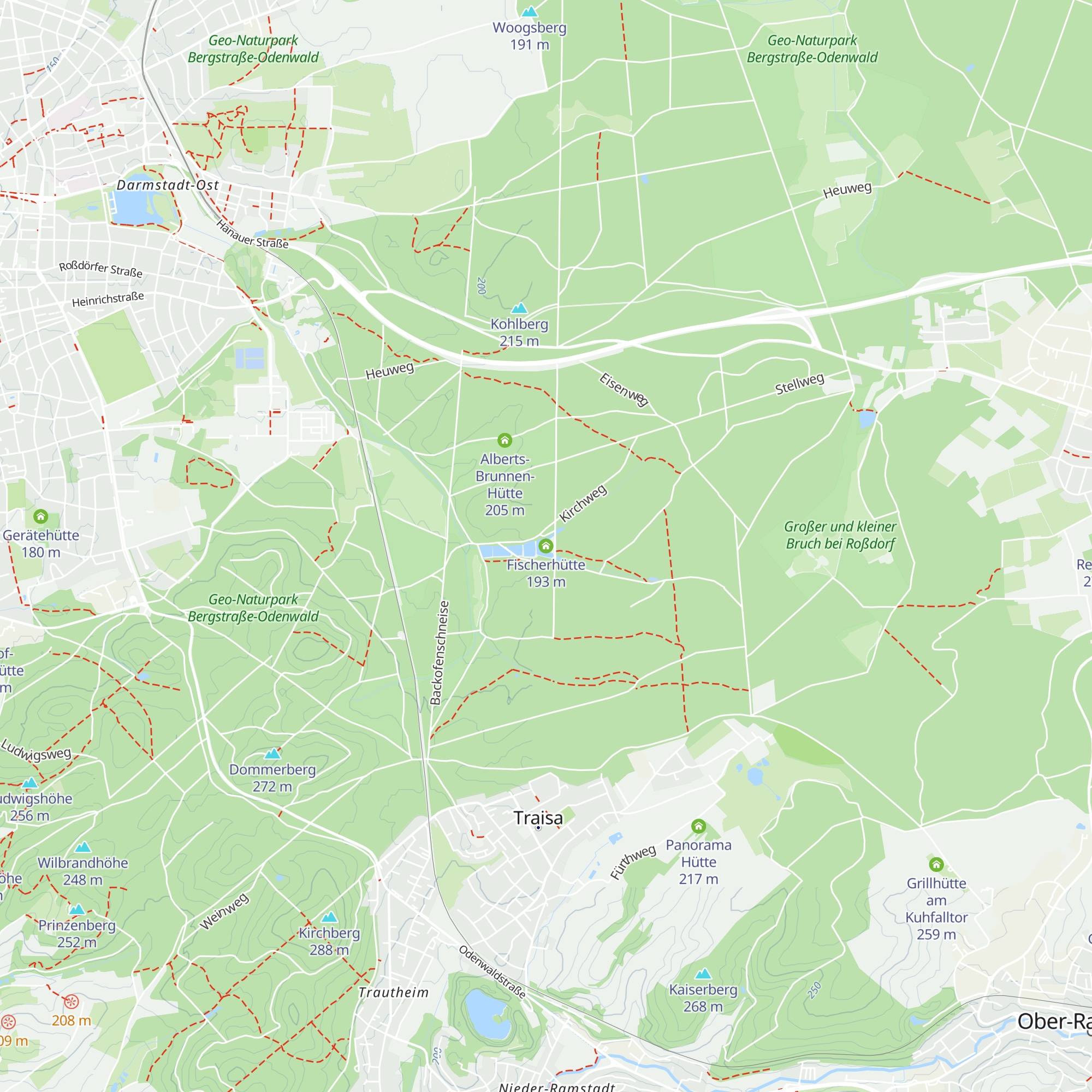 Fischerhütte map