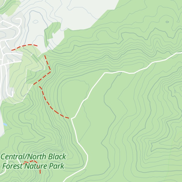 Map of Hubertus Hütte