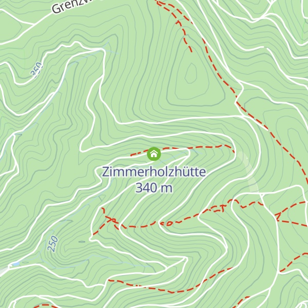 Map of Zimmerholzhütte