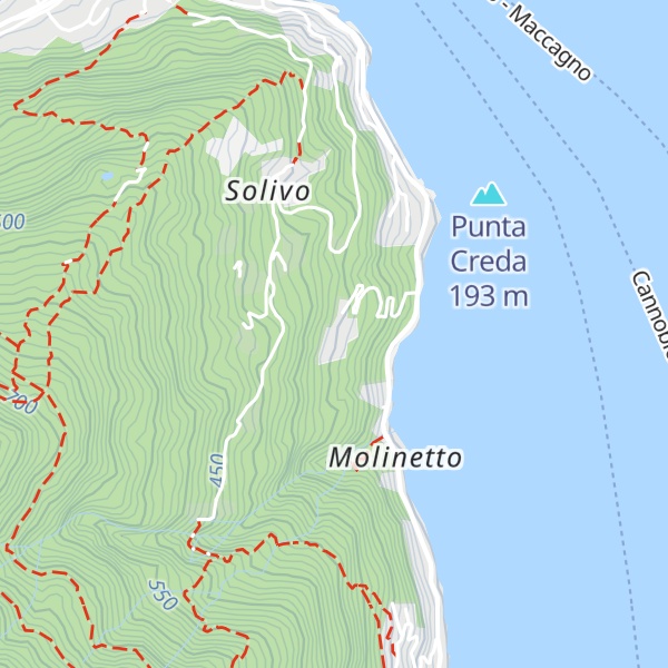 Map of Preventorio infantile Umberto di Savoia